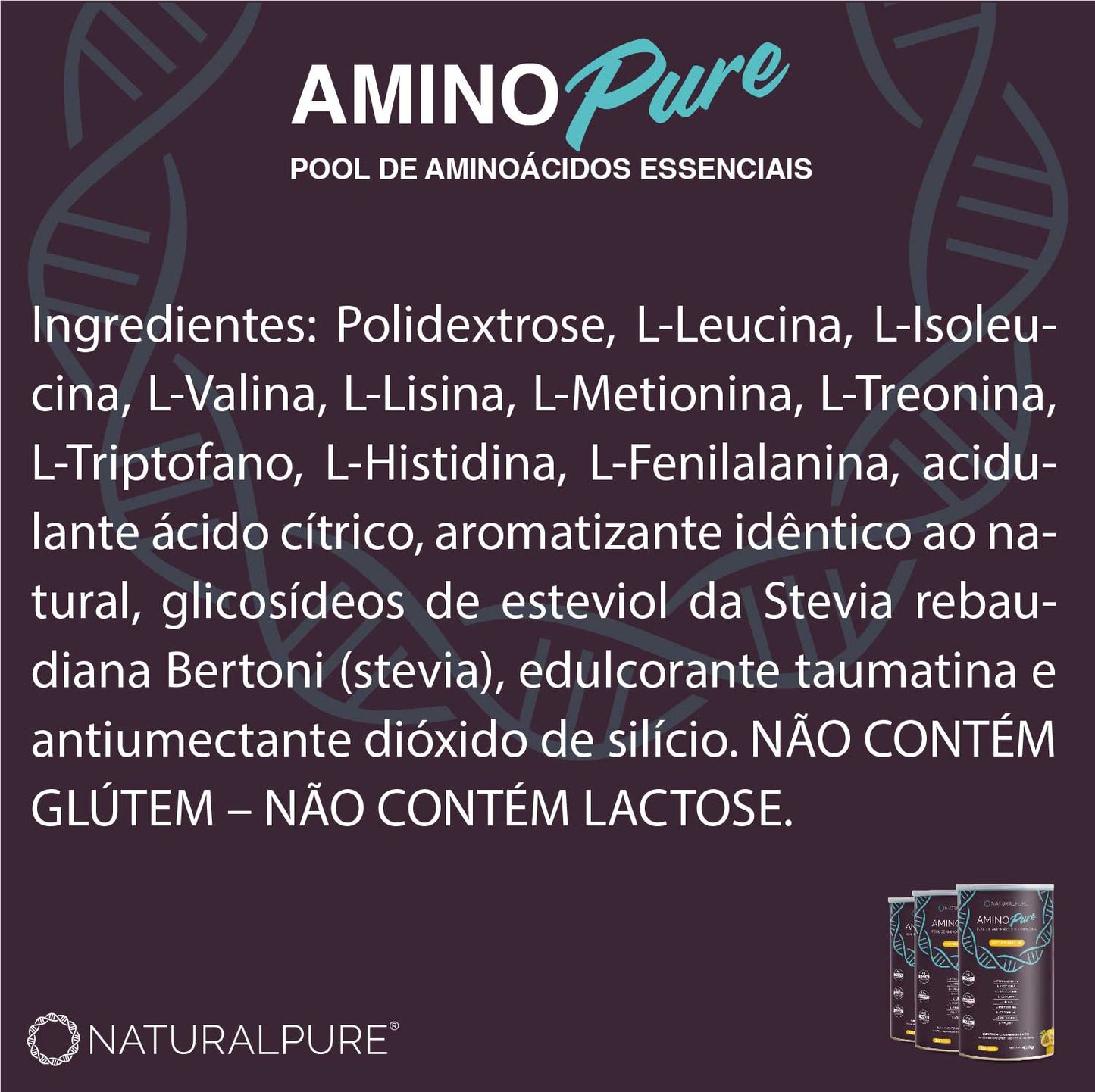 Amino Pure sabor Maracujá