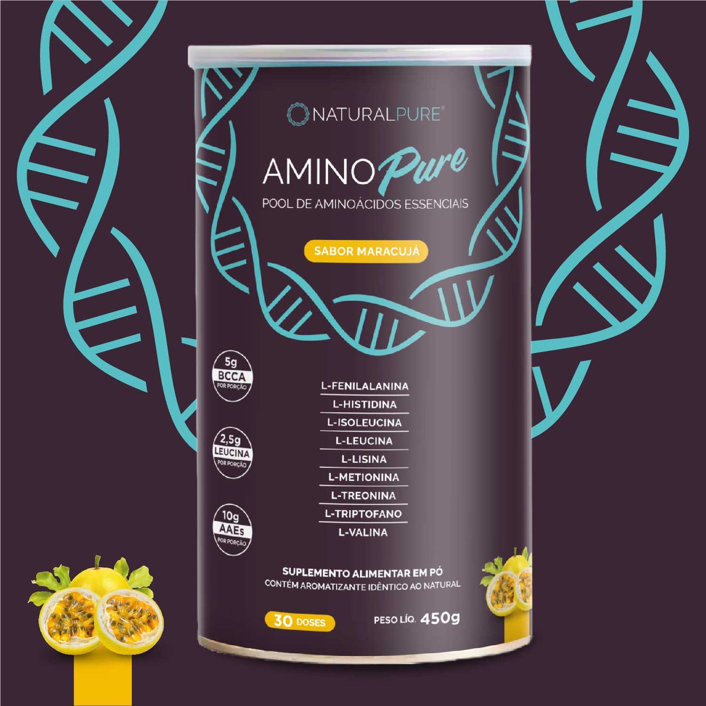 Amino Pure sabor Maracujá