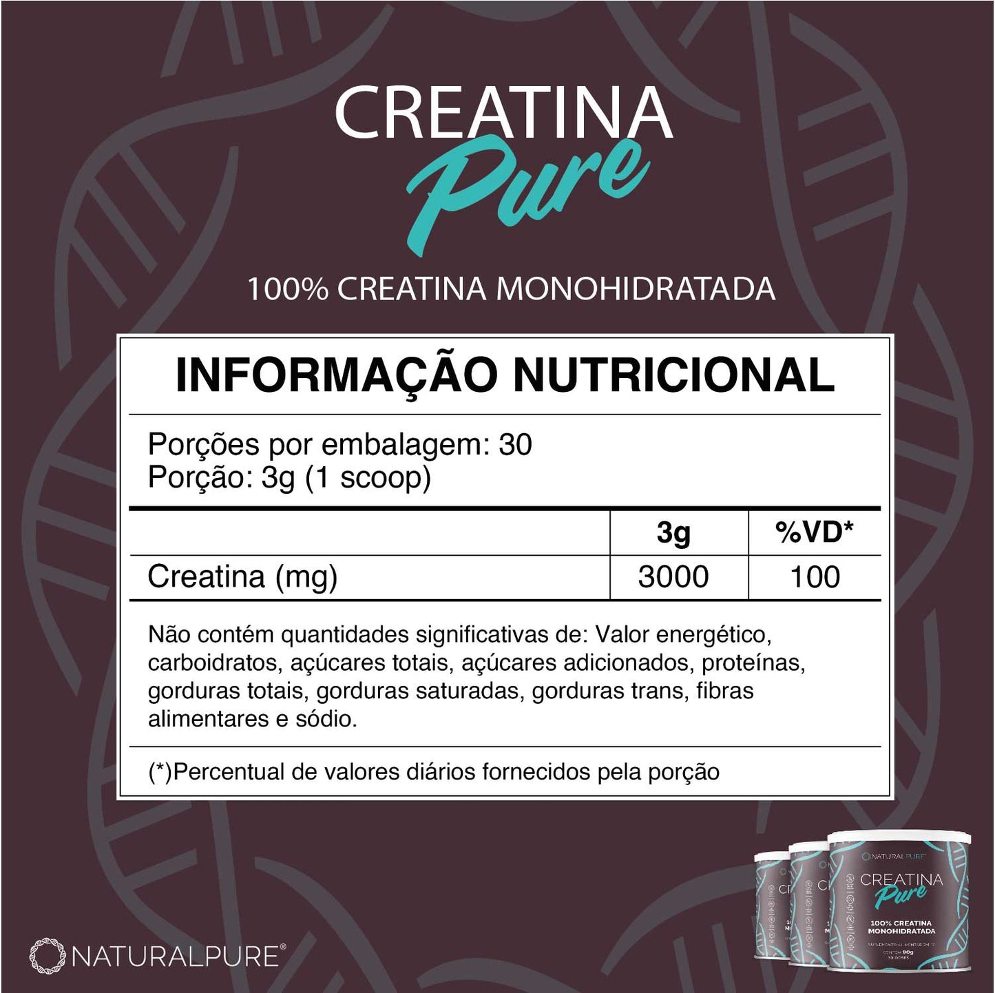 Creatina Pure 90g