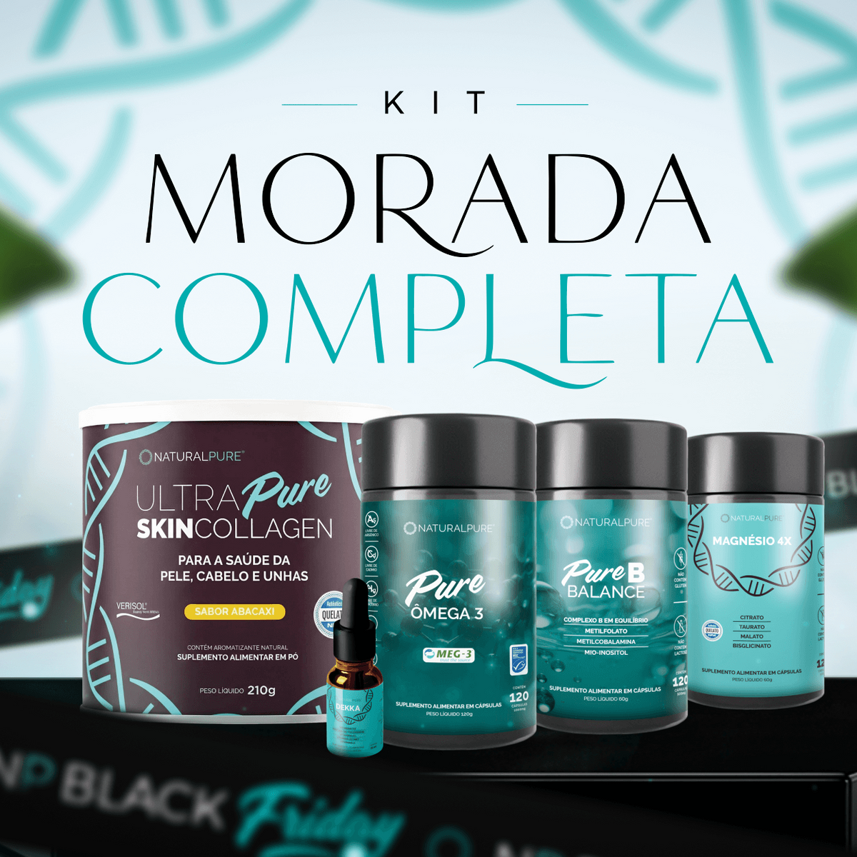 GESTO MORADA COMPLETA (ULTRA PURE SKIN COLLAGEN SABOR TANGERINA)