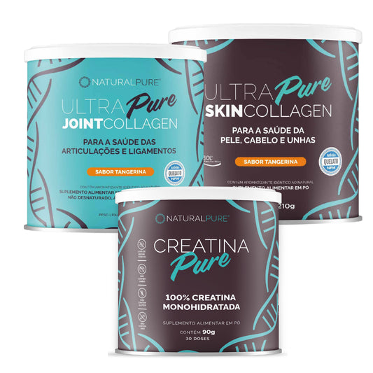 Compre 1 Skin Collagen + 1 Joint Collagen e Ganhe 1 Creatina 300g