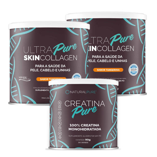 Compre 2 Skin Collagen e Ganhe 1 Creatina 300g