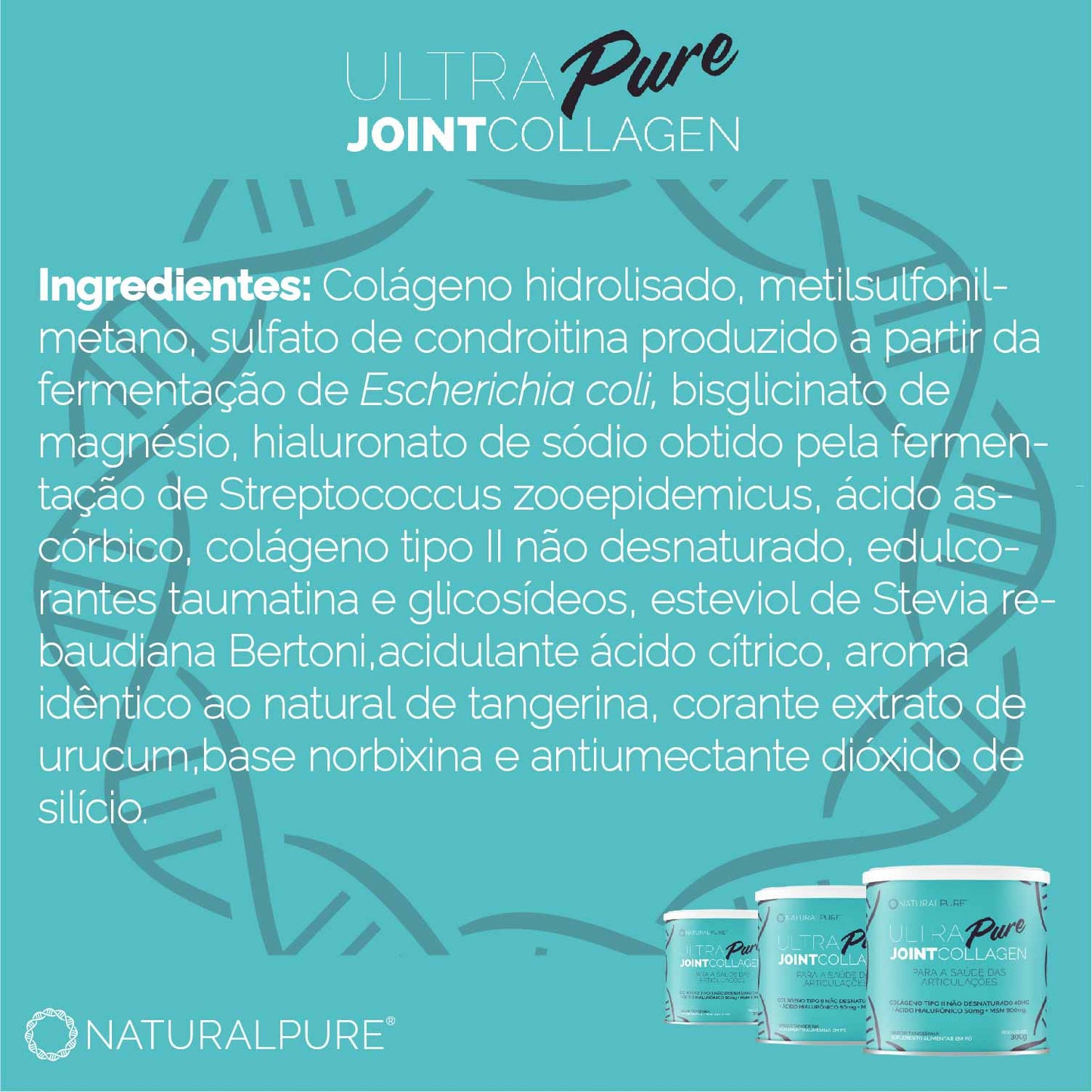 ULTRA Pure JOINT COLLAGEN Articulações LATA VERDE