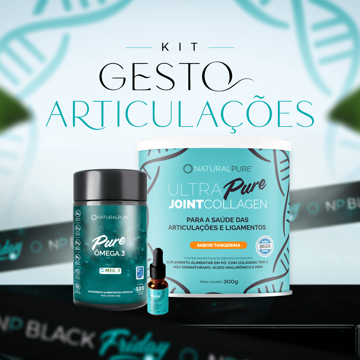 GESTO ARTICULAÇÔES (ULTRA PURE JOINT COLLAGEN SABOR TANGERINA)
